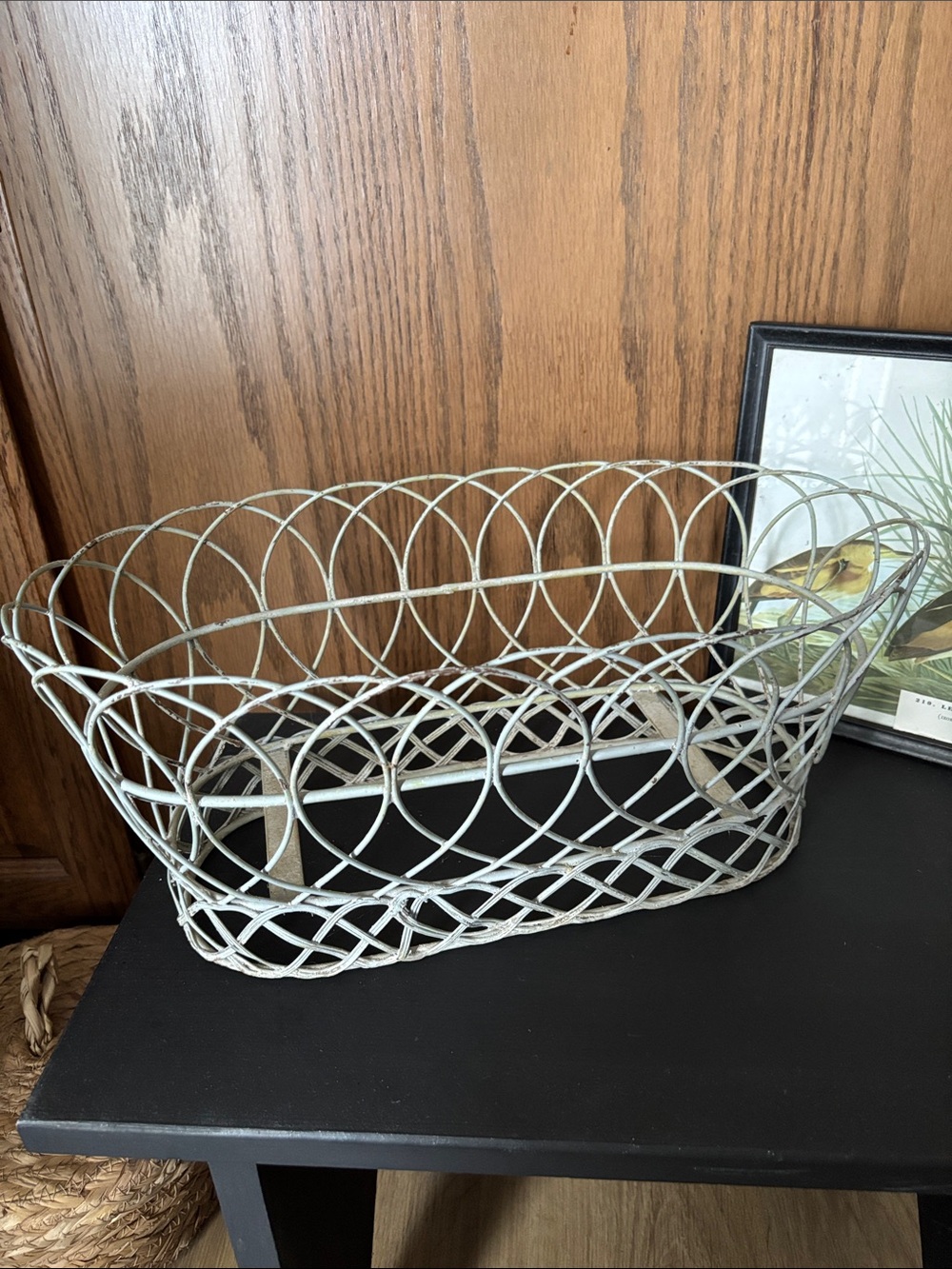 Vintage Wire Planter